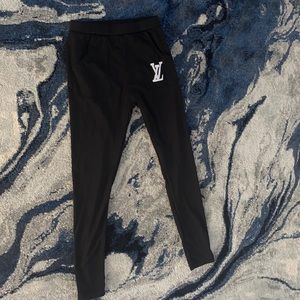 LV Black Pants Set (Not Louis Vuitton)